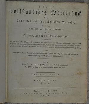 Neues vollständiges Wörterbuch der deutschen und französischen Sprache