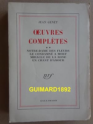 Oeuvres complètes tome 2