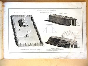 Image du vendeur pour Atlas de la Bible dite de Vence, sans doute l'dition de 1825. (manque page de titre) mis en vente par E. & J.L  GRISON