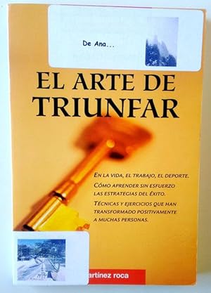 Imagen del vendedor de El arte de triunfar a la venta por Librera Salvalibros Express