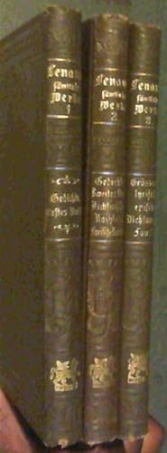 S?ñmtliche Werke - 3 of 4 volumes