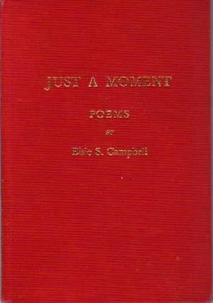 Just a Moment - Poems (SIGNED COPY)