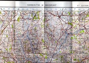 Ordnance Survey Sheet 139 Sidmouth & Bridport - Second War Revision 1940