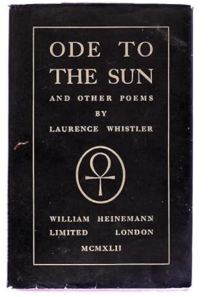 Ode To The Sun And Other Poems (SIGNED)