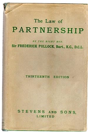 A Digest Of The Law Of Partnership, With Forms, And An Appendix On The Limited Partnership Act, 1...