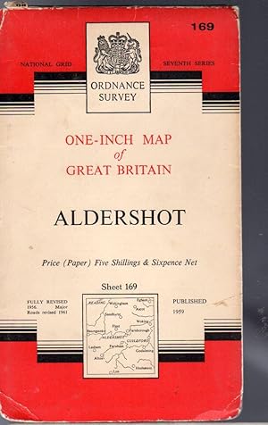 Ordnance Survey One-Inch Map of Great Britain Sheet 169 Aldershot