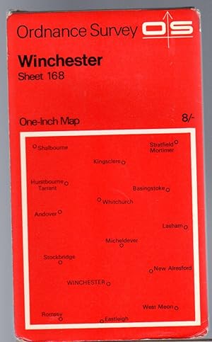 Ordnance Survey One-Inch Map Sheet 168 Winchester