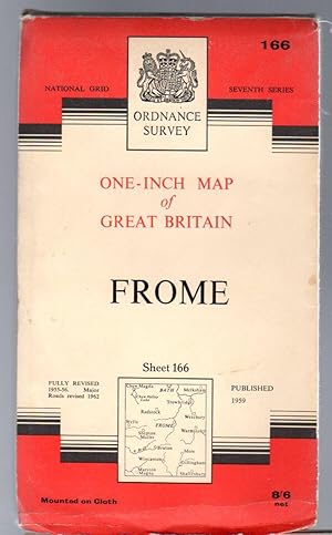 Ordnance Survey One-Inch Map of Great Britain Sheet 166 Frome