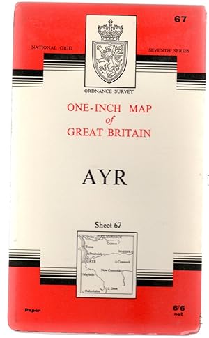 Ordnance Survey One-Inch Map of Great Britian Sheet 67 Ayr