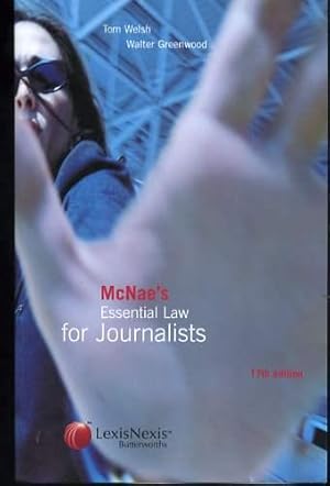 McNae's Essential Law for Journalists