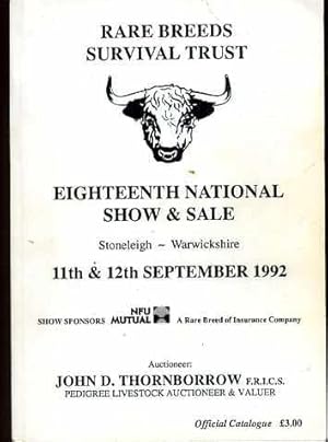 The Rare Breeds Survival Trust Eighteenth National Show and Sale