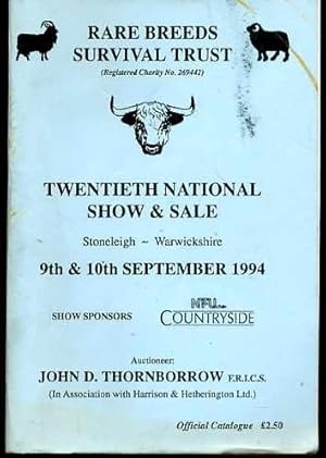 The Rare Breeds Survival Trust Twentieth National Show and Sale