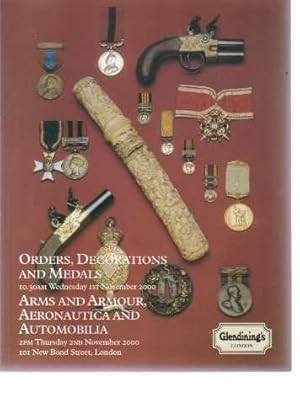 Orders, Decorations And Medals : Arms And Armour Aeronautica and Automobilia