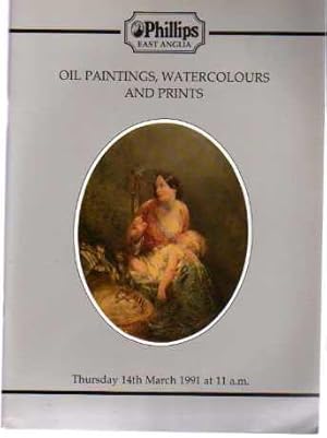 Oil Paintings, Watercolours, and Prints