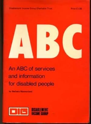 An ABC of Services and Information for Disabled People