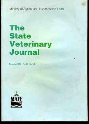 The State Veterinary Journal December 1990 Vol No 125