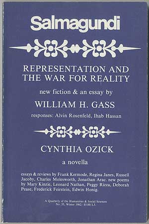 Bild des Verkufers fr Salmagundi: A Quarterly of the Humanities & Social Sciences - Winter 1982 (Number 55) Representation and the War for Reality zum Verkauf von Between the Covers-Rare Books, Inc. ABAA