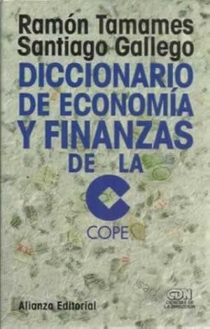 Seller image for Diccionario de economa y finanzas de la Cope for sale by Librera Cajn Desastre