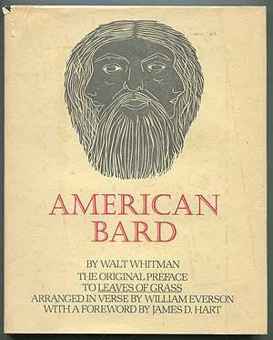 Image du vendeur pour American Bard: The Original Preface to Leaves of Grass Arranged in Verse mis en vente par Between the Covers-Rare Books, Inc. ABAA