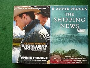 Seller image for Close Range, Brokeback Mountain And Other Stories, The Shipping News (Set Of 2 Paperbacks) for sale by Shelley's Books