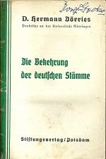 Imagen del vendedor de Die Bekehrung der deutschen Stmme. a la venta por Antiquariat Axel Kurta