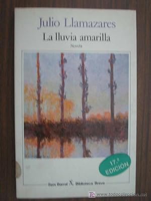 Seller image for LA LLUVIA AMARILLA for sale by Librera Maestro Gozalbo