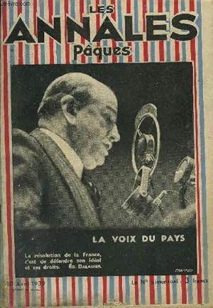 Image du vendeur pour LES ANNALES 56e ANNEE - N 2624 - La guerre Ankylose par la Technique : plus d'invasion possible avec la ligne de dfense continue, la rvolution du Nihilisme : qu'est ce que le National-Socialisme ?, le temprament de l'angleterre par ses peintres mis en vente par Le-Livre