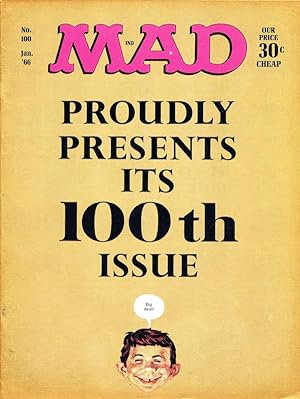 Mad Magazine #100, January 1966