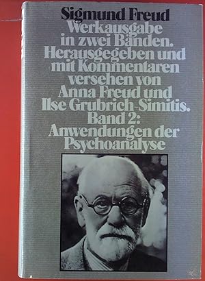 Bild des Verkufers fr Sigmund Freud. Werksausgabe in zwei Bnden. Band 2: Anwendungen der Psychoanalyse. zum Verkauf von biblion2