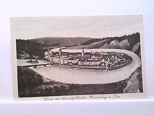 Bild des Verkäufers für AK Wasserburg am Inn in Bayern, Gruss aus dem Idyllischen Wasserburg. zum Verkauf von ABC Versand e.K.