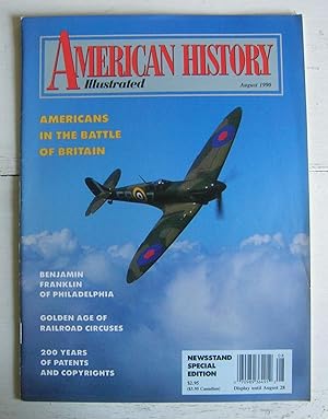 Imagen del vendedor de American History Illustrated. August 1990. a la venta por Monkey House Books