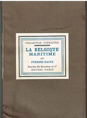 Imagen del vendedor de La Belgique maritime a la venta por Librairie l'Aspidistra