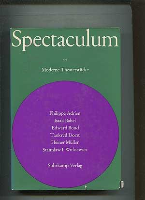 Seller image for Spectaculum: XI: Sechs Moderne Theaterstcke for sale by Between the Covers-Rare Books, Inc. ABAA