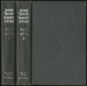 Bild des Verkufers fr Mark Twain-Howells Letters: The Correspondence of Samuel L. Clemens and William D. Howells, 1872-1910 zum Verkauf von Between the Covers-Rare Books, Inc. ABAA