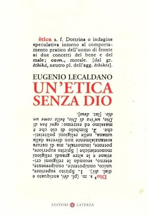 Un'etica senza dio