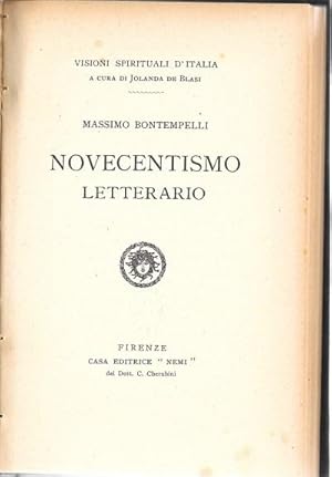 Novecentismo letterario