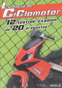 Immagine del venditore per Licencia de ciclomotor 12 TEST DE EXAMENES DE 20 PREGUNTAS venduto da Imosver