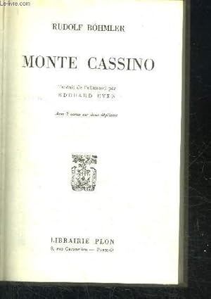 Image du vendeur pour MONTE CASSINO mis en vente par Le-Livre