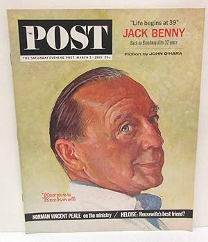 Immagine del venditore per The Saturday Evening Post: March 2, 1963 venduto da Dearly Departed Books