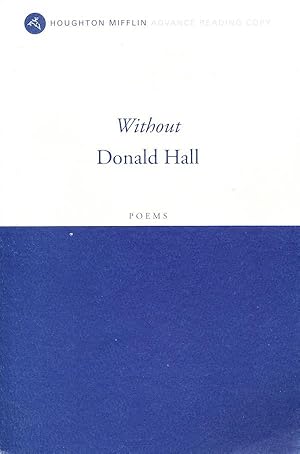 Imagen del vendedor de Without: Poems a la venta por Randall's Books