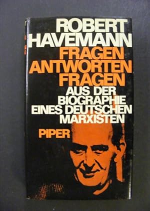 Seller image for Fragen Antworten Fragen - aus der Biographie eines deutschen Marxisten for sale by Antiquariat Strter