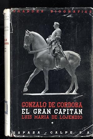 Imagen del vendedor de GONZALO DE CORDOBA, EL GRAN CAPITAN a la venta por Librera Maxtor