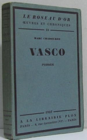 Imagen del vendedor de Vasco (roman) a la venta por crealivres