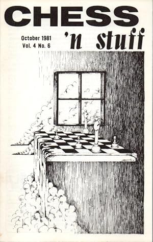 Chess'n Stuff October 1981 Vol. 4 No. 6