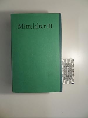 Seller image for Deutsche Dichtung des Mittelalters - Band III : Sptmittelalter. for sale by Druckwaren Antiquariat