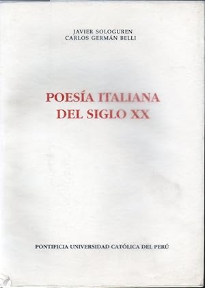 Imagen del vendedor de Poesia Italiana del siglo XX a la venta por JP Livres