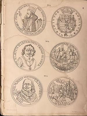 [Antique book, numismatic, numismatiek] Beschrijving en afbeeldingen van de Nederlandsche gedenk-...