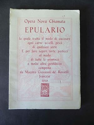 Epulario - Opera Nova Chiamata