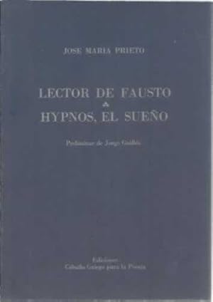 Immagine del venditore per Lector de Fausto / Hypnos, El Sueo venduto da Librera Cajn Desastre