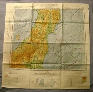 Sendai NJ 54 & Kanazawa NJ 53. AAF Cloth Chart. AMS 5301. Eastern Asia Series